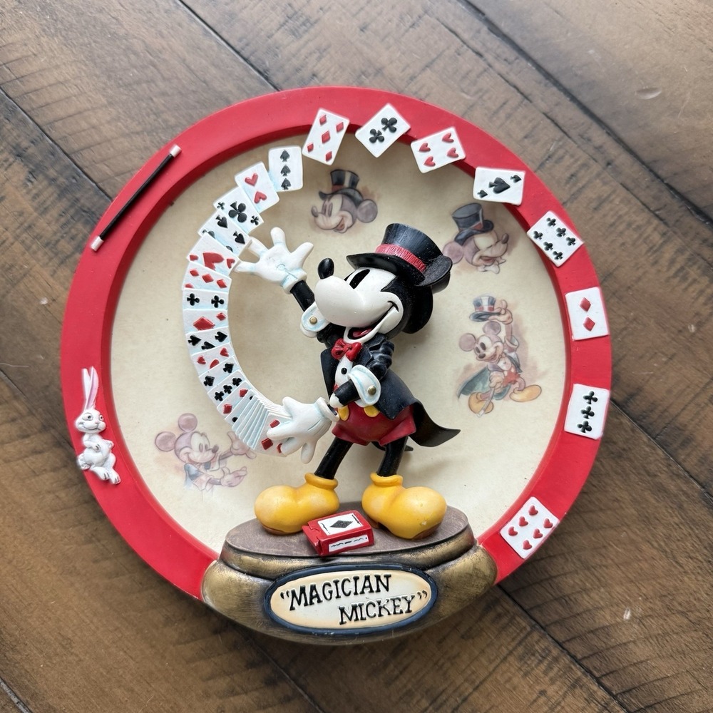 The Bradford Exchange Magician Mickey 3D Collector's Plate